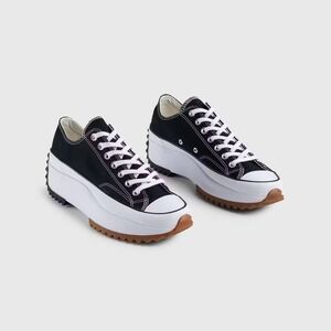 Run Star Hike Canvas Platform Low Top Sneaker